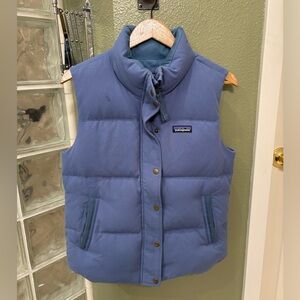 Patagonia Women’s Blue Puffer Vest